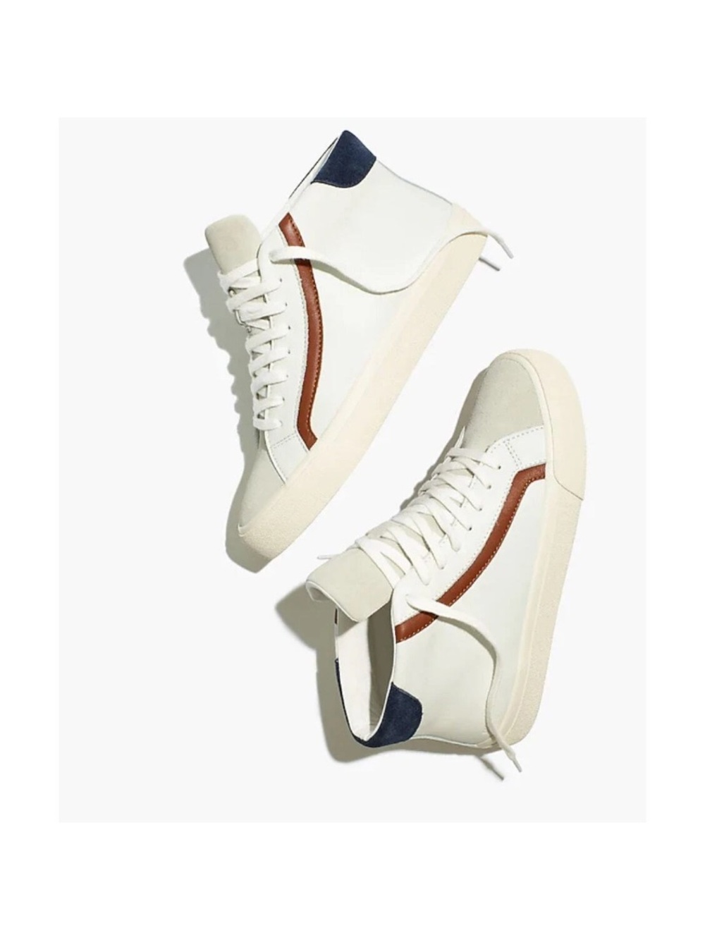 MADEWELL Sidewalk High-Top Sneakers Leather